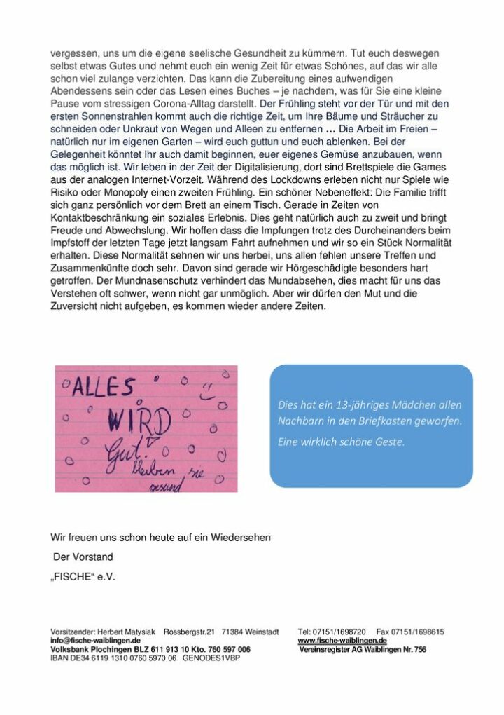 thumbnail of Mitgliederschreiben April 2021 – 2